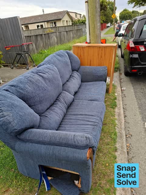 Dumped Rubbish, a report photo