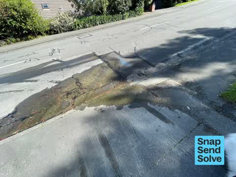 Water Leak, a report photo