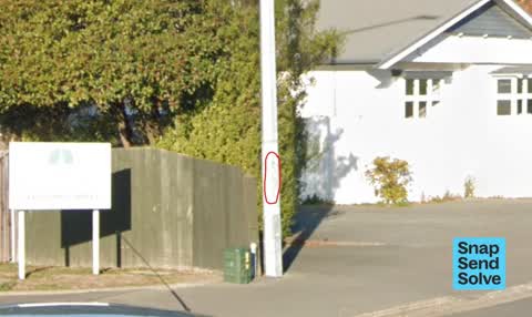 Graffiti on a fence, building or structure, a report photo