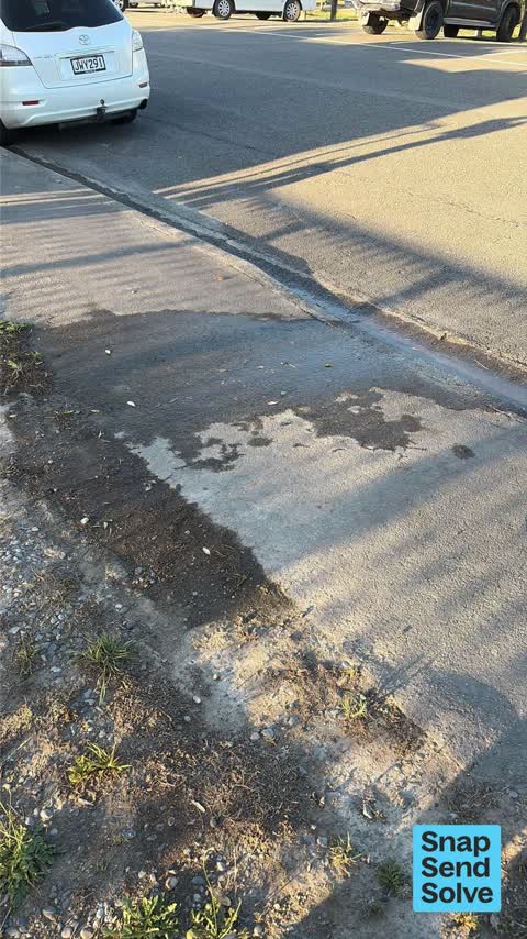 Water Leak — a report photo