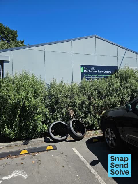 Dumped Rubbish, a report photo