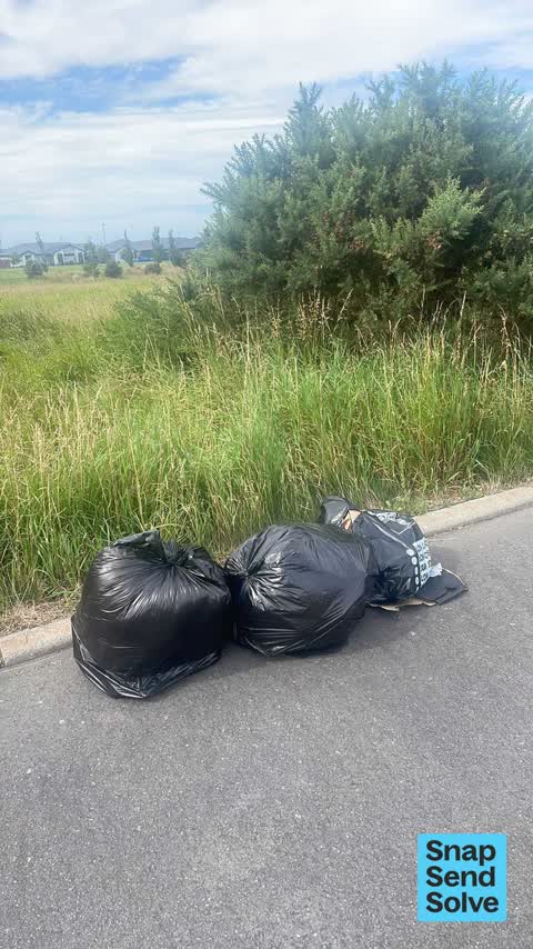Dumped Rubbish, a report photo