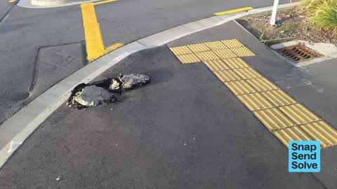 Damaged Street Sign, a report photo