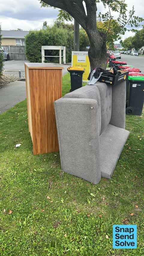 Dumped Rubbish — a report photo