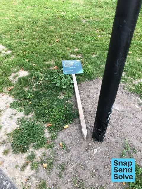 Poles and Signage - General — a report photo