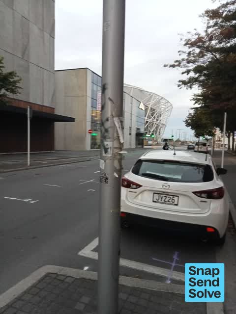 Graffiti on a fence, building or structure — a report photo