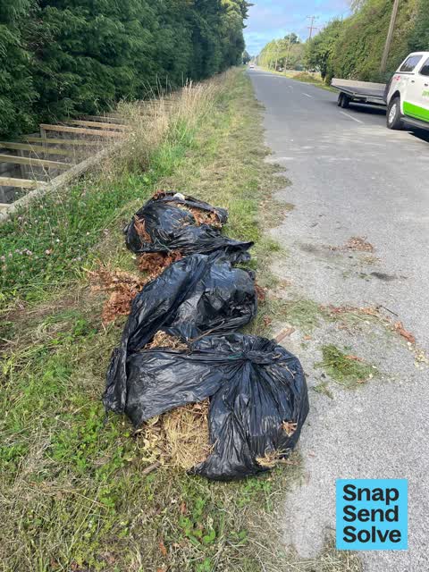 Dumped Rubbish, a report photo