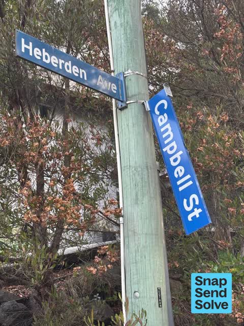 Road Signage, a report photo