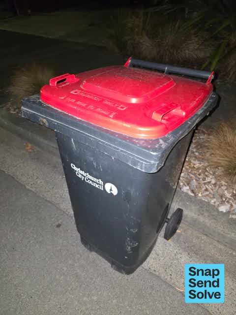 Rubbish and Bins - General, a report photo