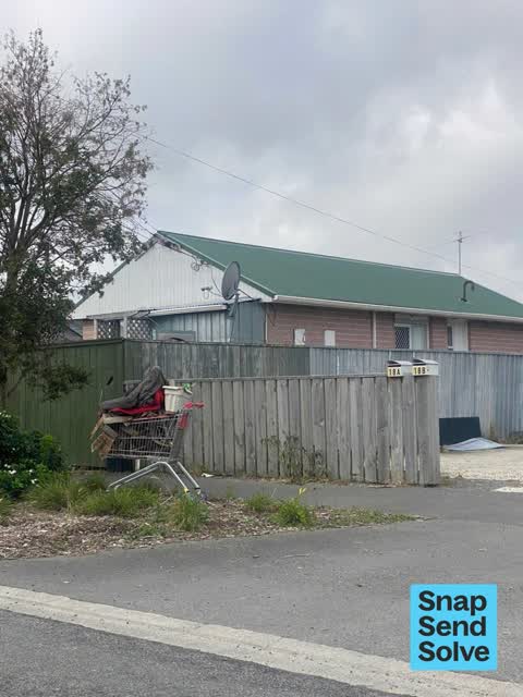 Dumped Rubbish, a report photo