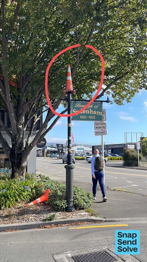 Road Signage — a report photo