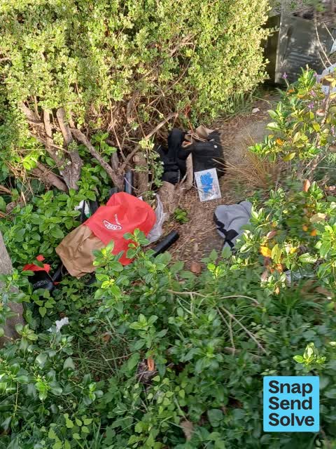 Dumped Rubbish — a report photo