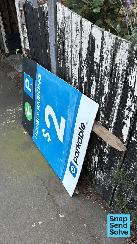 Dumped Rubbish, a report photo