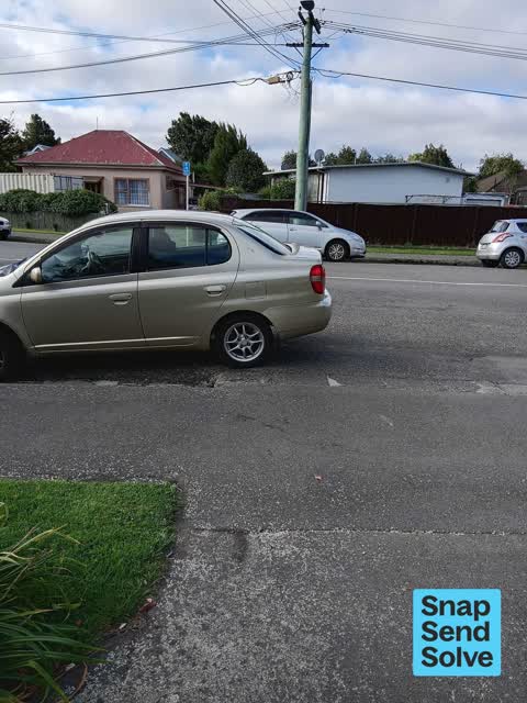 Hazard — vehicle — a report photo