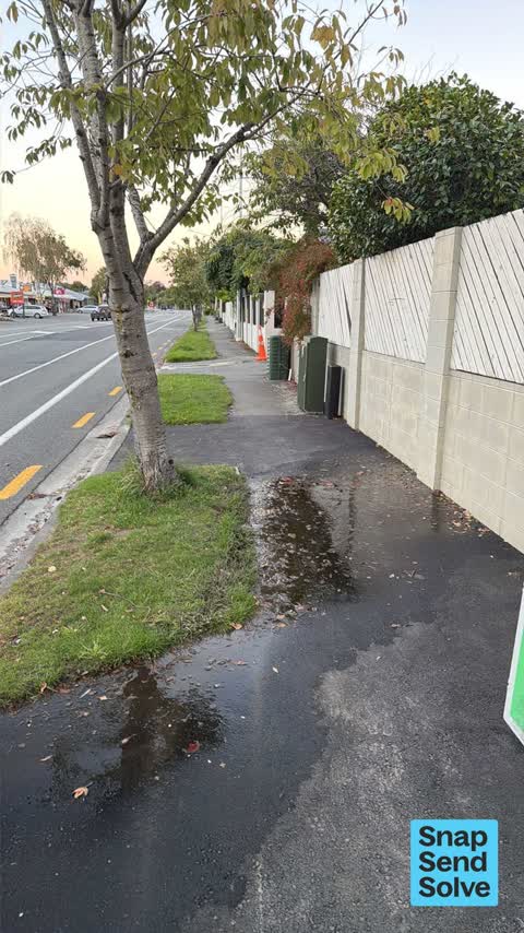 Water Leak — a report photo