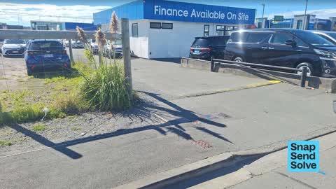 Damaged Asset – CCC contractor, a report photo