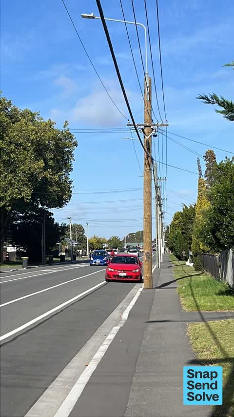 Graffiti on a traffic light pole or cabinet, or wa, a report photo