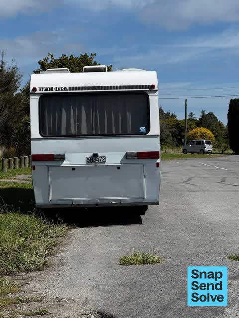 Hazard, vehicle, a report photo