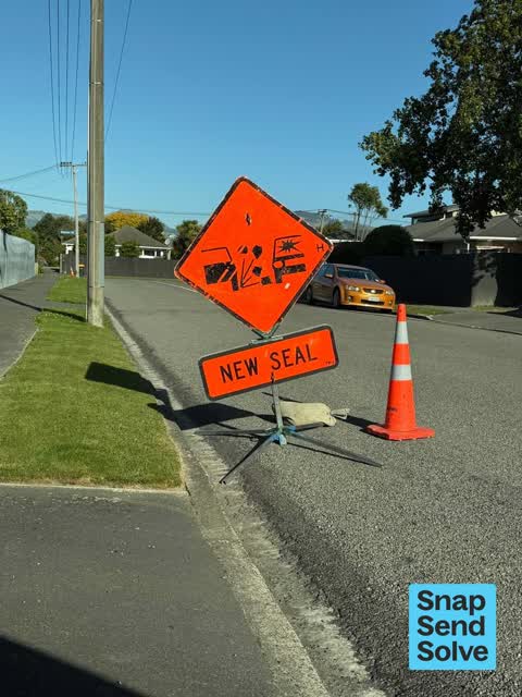 Road Signage, a report photo