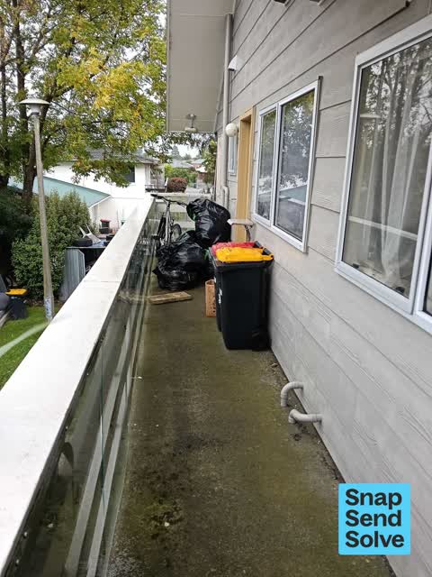Dumped Rubbish — a report photo