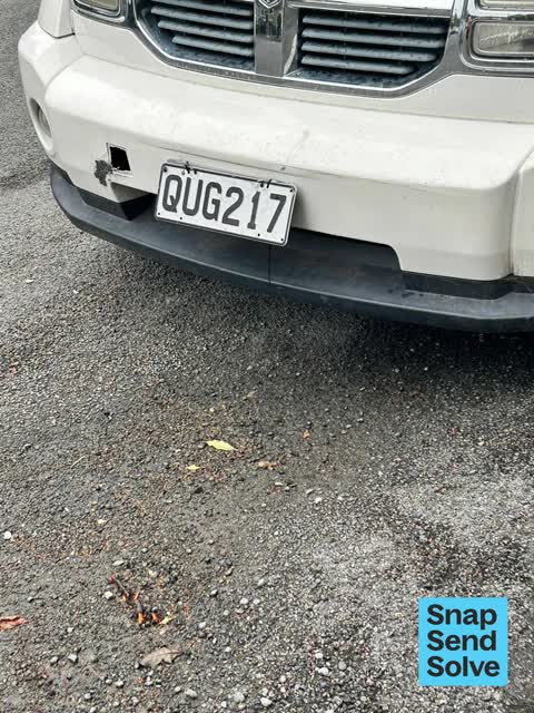 Hazard, vehicle, a report photo