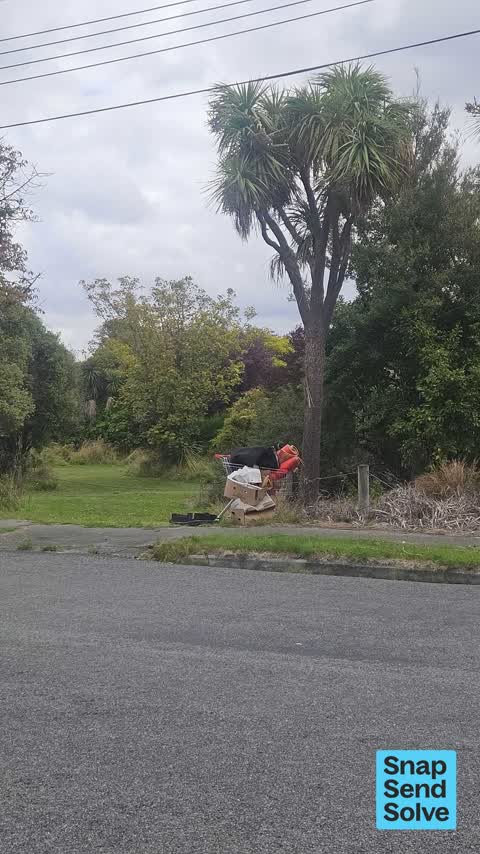 Dumped Rubbish, a report photo