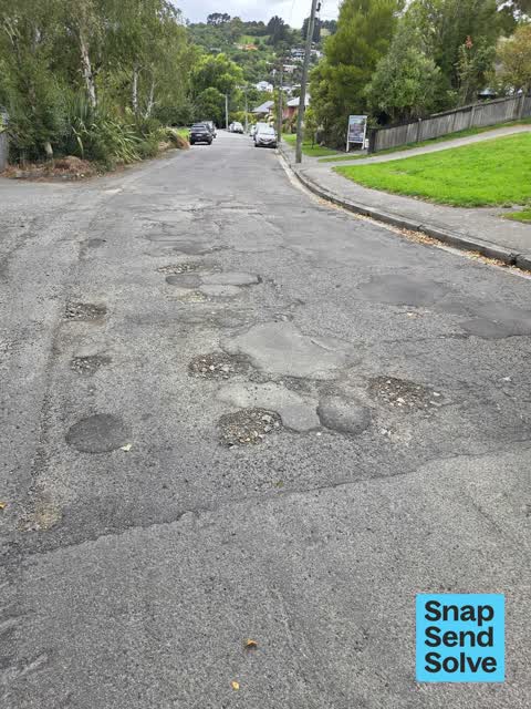 Damaged Road — a report photo