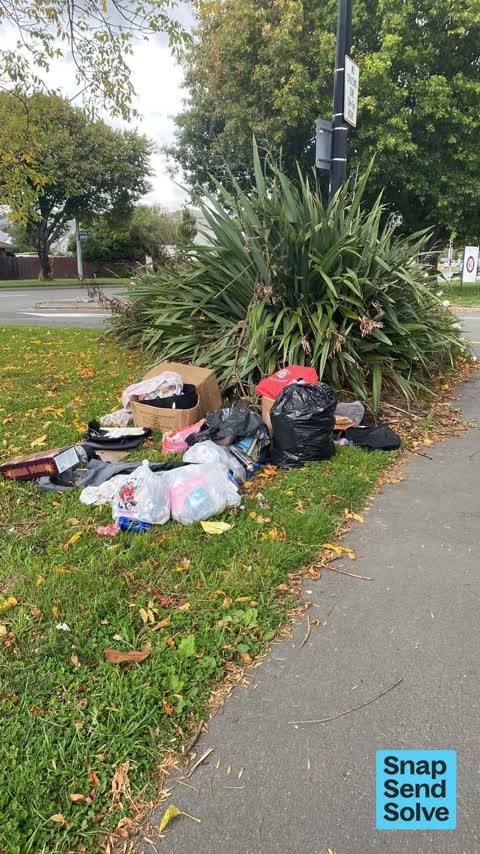 Dumped Rubbish — a report photo
