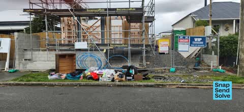 Dumped Rubbish, a report photo
