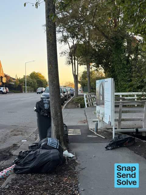 Dumped Rubbish, a report photo