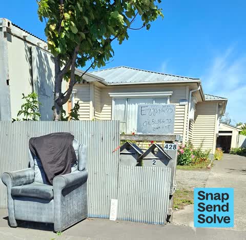Dumped Rubbish, a report photo