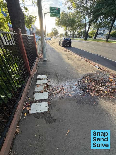 Water Leak, a report photo