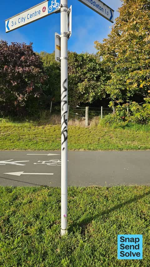 Poles and Signage - General — a report photo