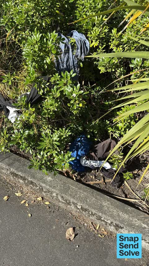 Dumped Rubbish, a report photo