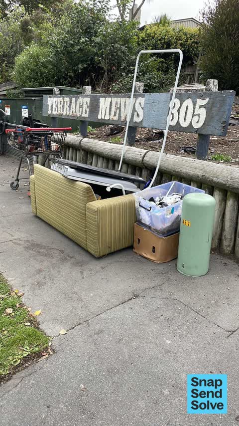 Dumped Rubbish — a report photo