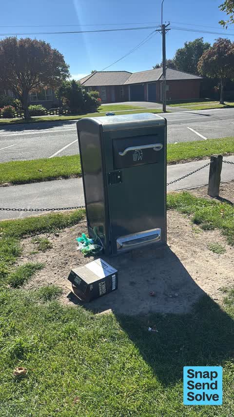 Rubbish and Bins - General — a report photo