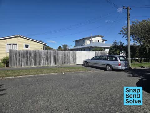 Road Blockage, a report photo