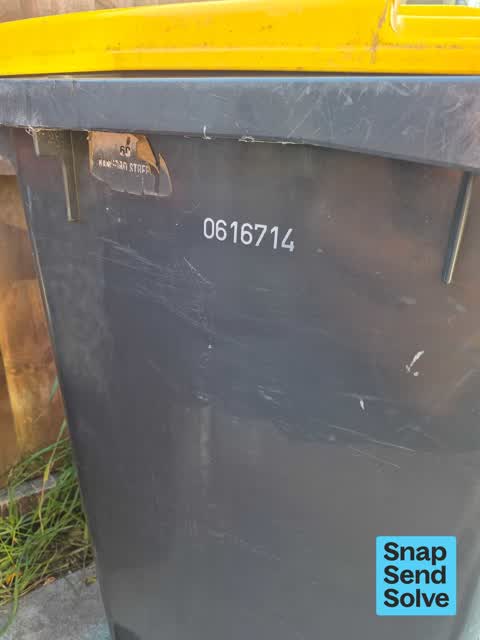 Rubbish and Bins - General, a report photo