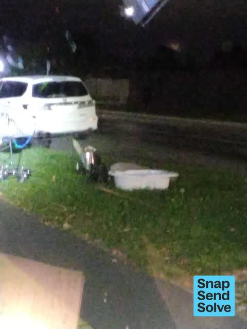 Dumped Rubbish, a report photo