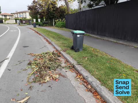 Dumped Rubbish, a report photo