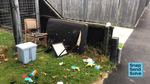 Dumped Rubbish — a report photo