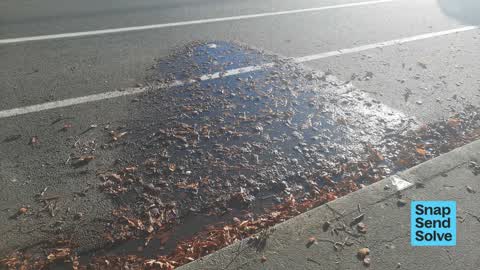 Water Leak, a report photo