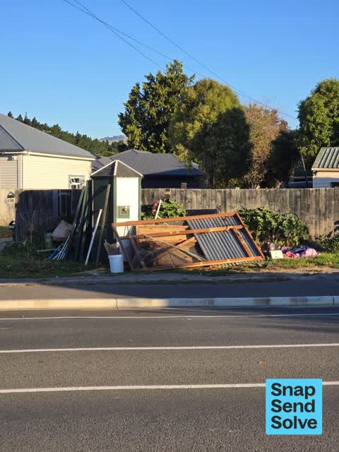 Dumped Rubbish, a report photo
