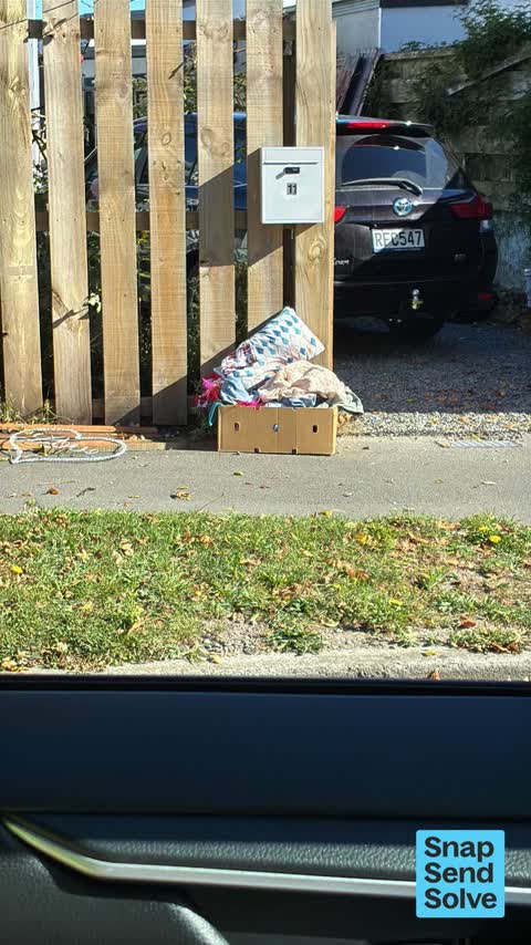 Dumped Rubbish — a report photo