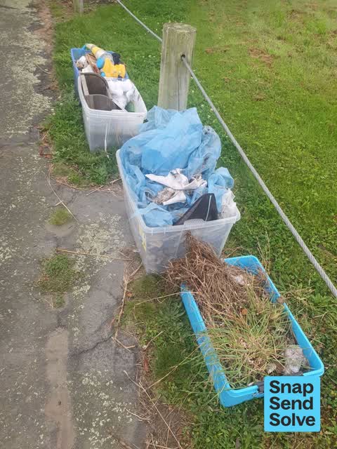 Dumped Rubbish, a report photo