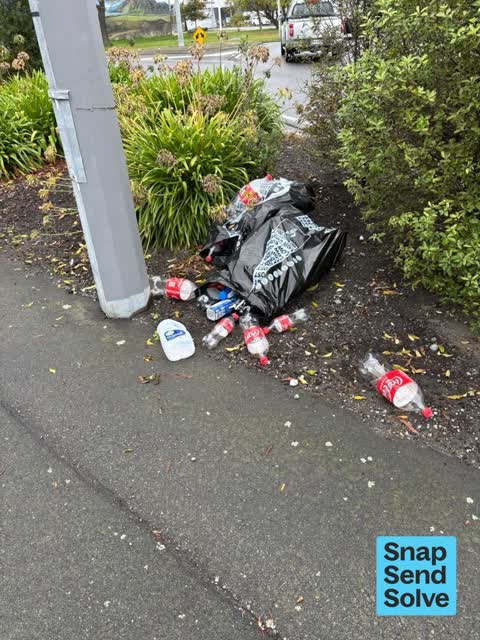 Dumped Rubbish, a report photo