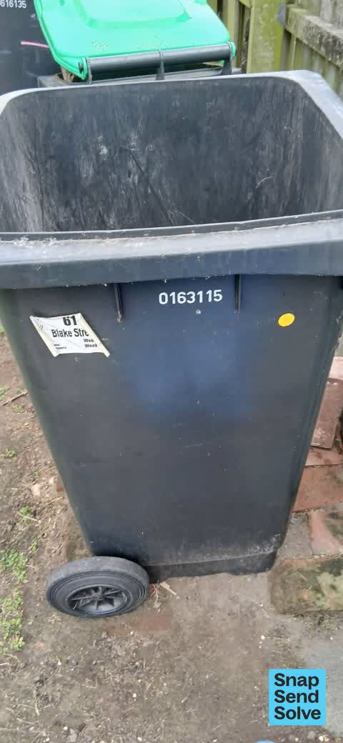 Rubbish and Bins - General, a report photo