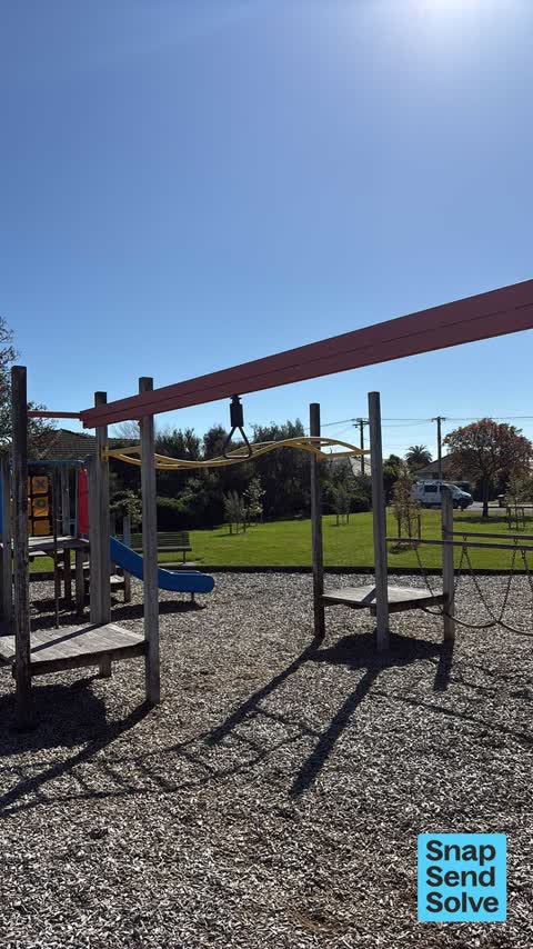 Playground Equipment, a report photo