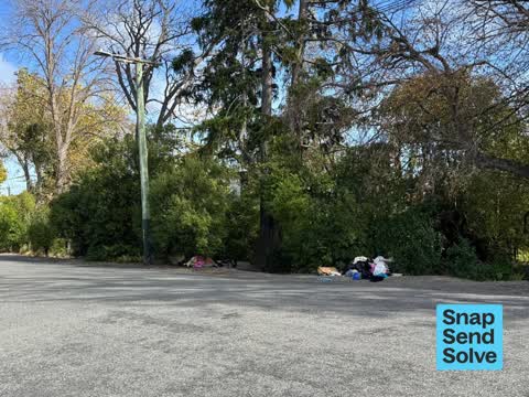 Dumped Rubbish, a report photo