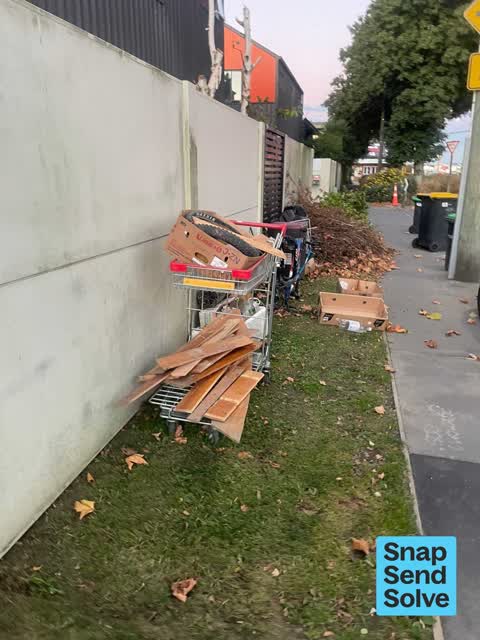 Dumped Rubbish — a report photo